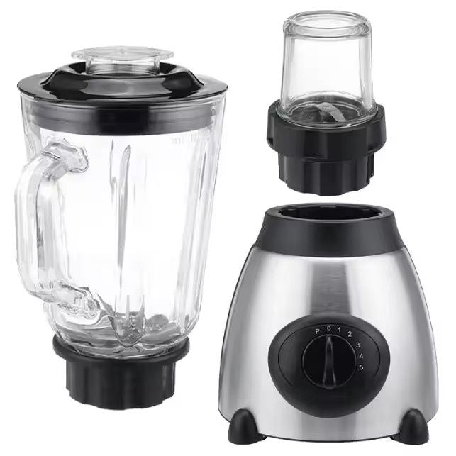 Blender Multifuncțional cu 3 Viteze – 1000W, Tocător și Mixare, Design Modern