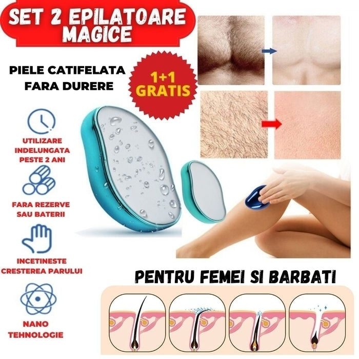SET 2 EPILATOARE MAGICE