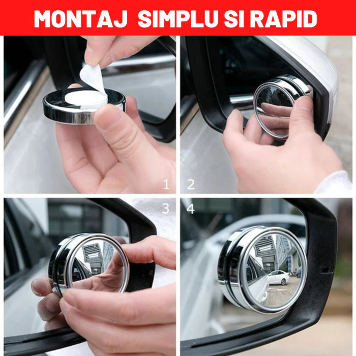 SET 2 OGLINZI AUTO, SMART PENTRU UNGHIUL MORT