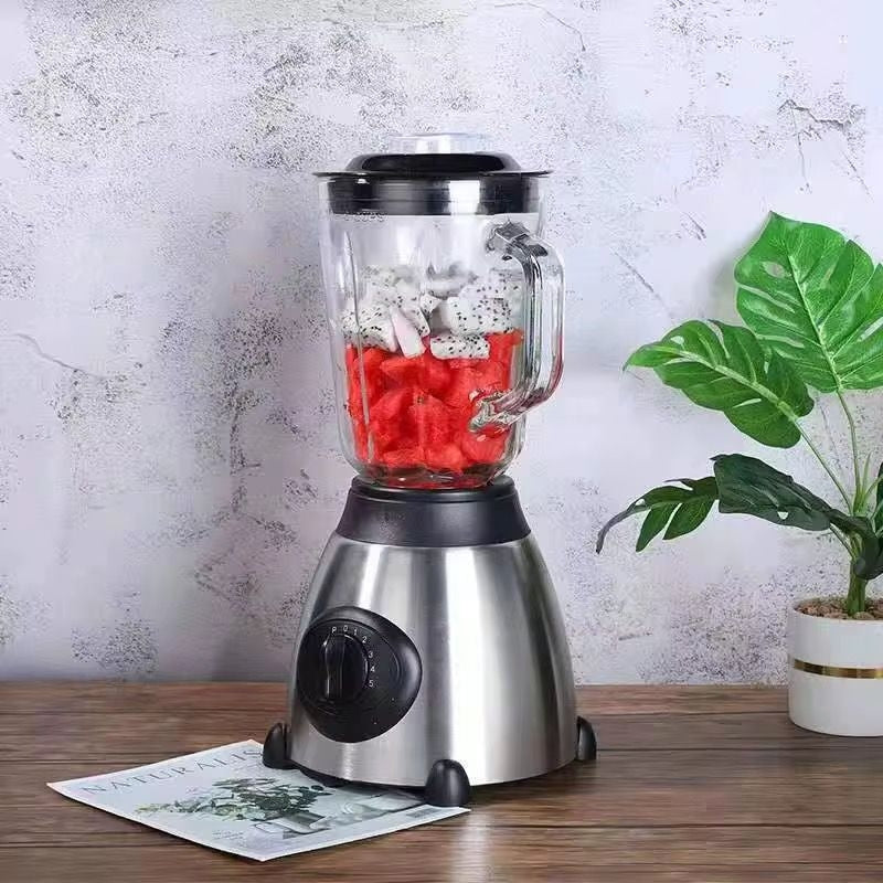Blender Multifuncțional cu 3 Viteze – 1000W, Tocător și Mixare, Design Modern