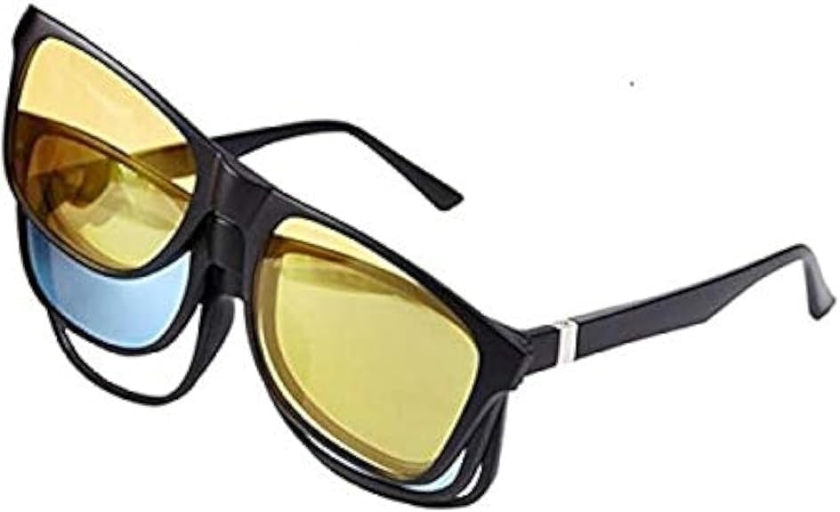 Ochelari de zi cu clip magnetic 3in1, lentile polarizate HD, protecție UV
