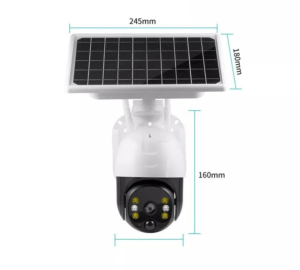 Camera de supraveghere conectare wireless cu panou solar