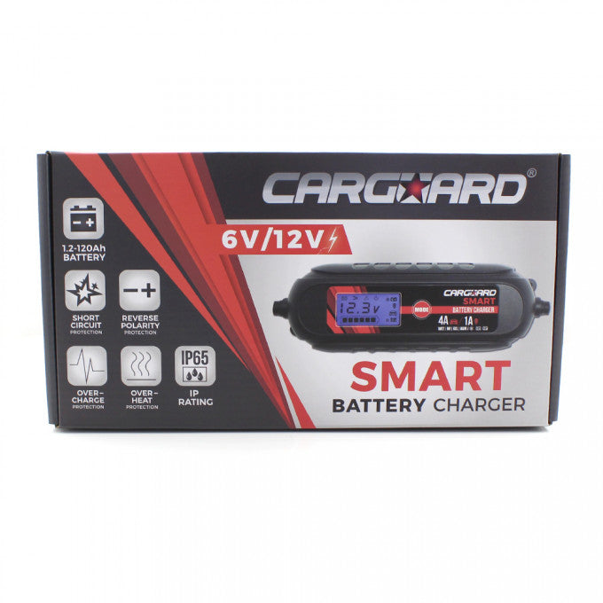 Redresor auto Smart 6-12V, Incarcare automata acumulator in 10 trepte, Afisaj LCD