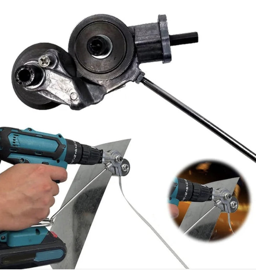 Foarfecă pentru Bormașină DRILLCUT – Tăiere Rapidă și Precisă a Tablei