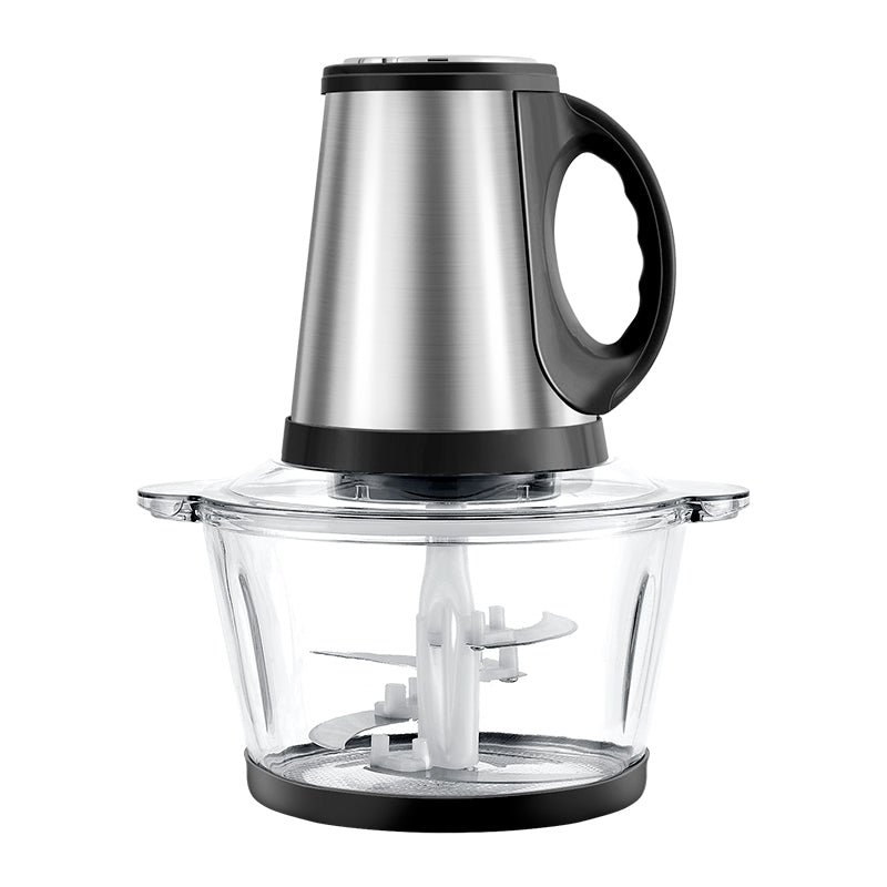 Tocător electric din inox pentru carne și legume, 2L