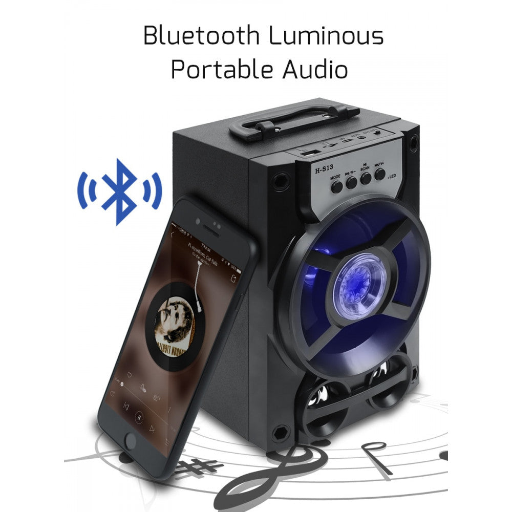 Boxa portabila Bluetooth, radio FM