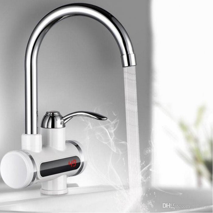 Robinet electric instant digital - pentru incalzirea apei la chiuveta si dus