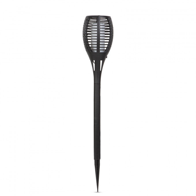 Lampa solara cu efect de flacara pentru gradina sau casa, 58 cm.