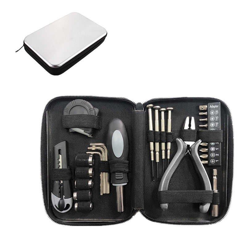 Set șurubelnițe de precizie 27 piese – multifuncțional, cu cutie de depozitare