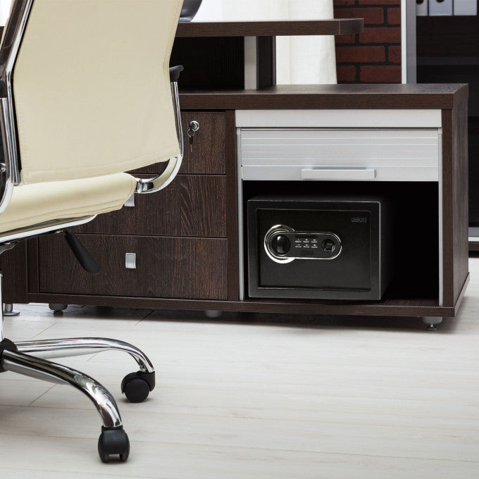 Seif cu scanner de amprente si tastatură pin