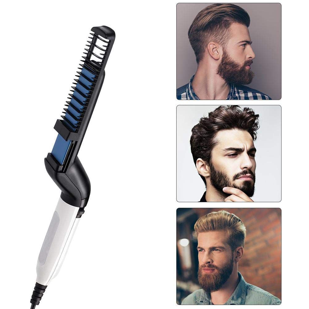 Perie electrica multifunctionala de indreptat parul și barba
