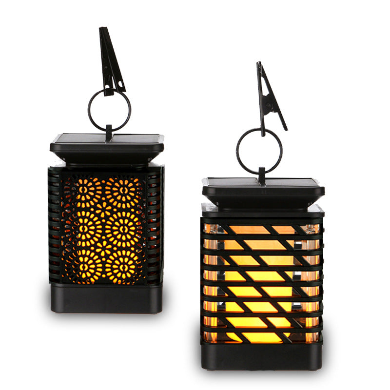 Felinar solar LED, Efect Flacara 