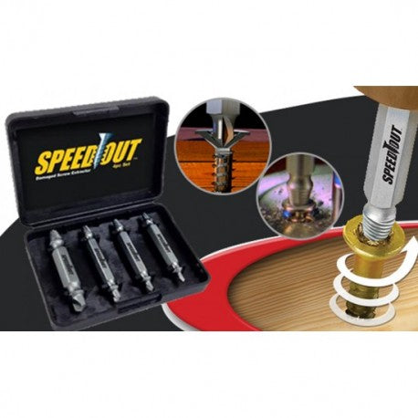 Set extractoare pentru suruburi Speed Out