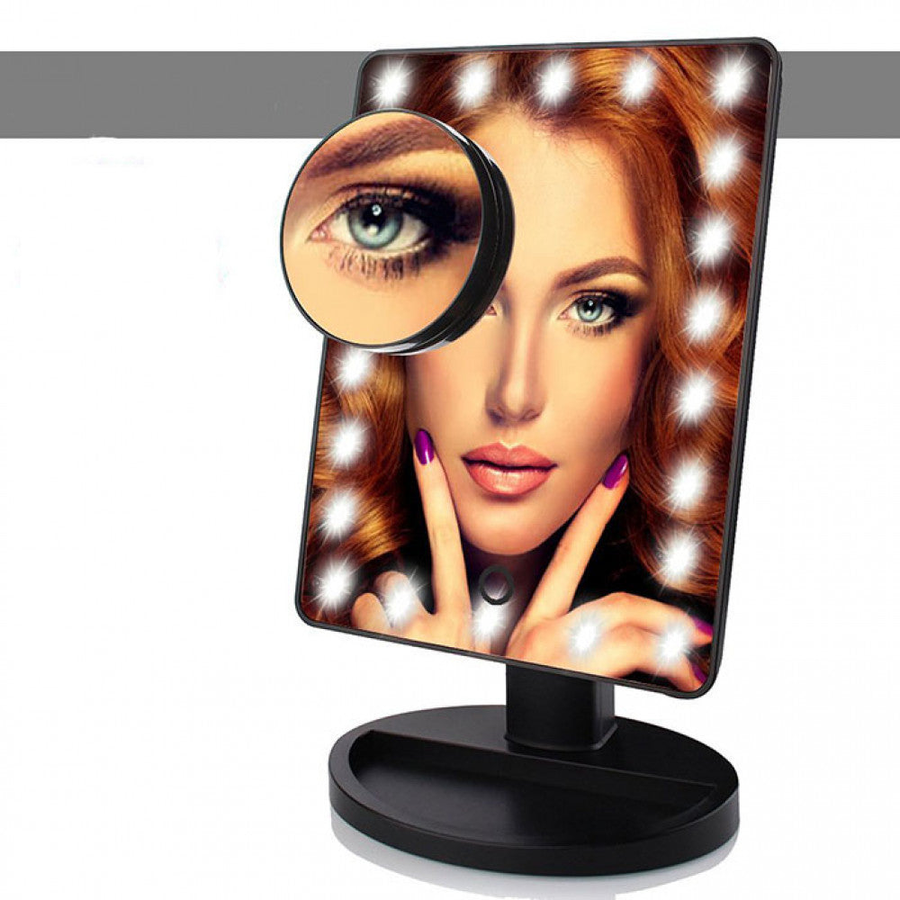 Oglinda cu LED pentru make-up