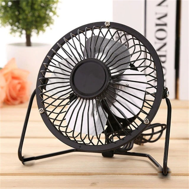 Mini ventilator pentru birou cu USB