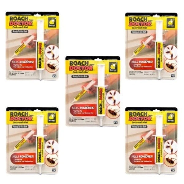 Pachet promo - 10 x insecticid tip gel impotriva gandacilor, Doctor Roach 8+2 gratis