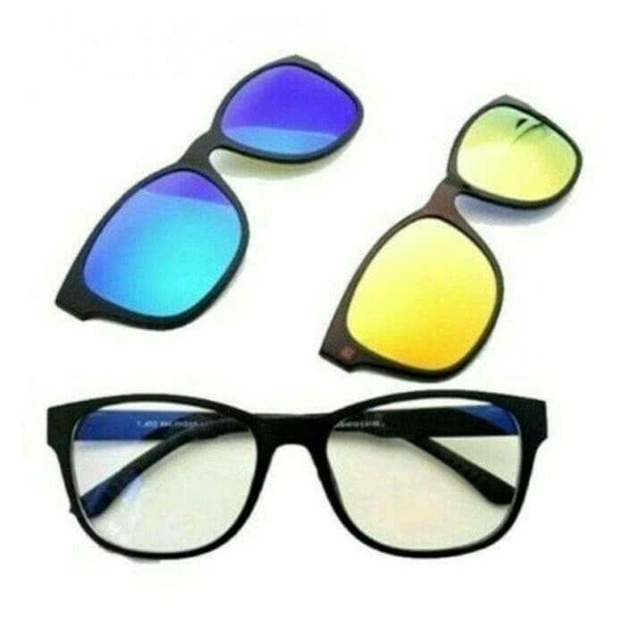 Ochelari de soare 3in1 cu lentile interschimbabile Magic Vision