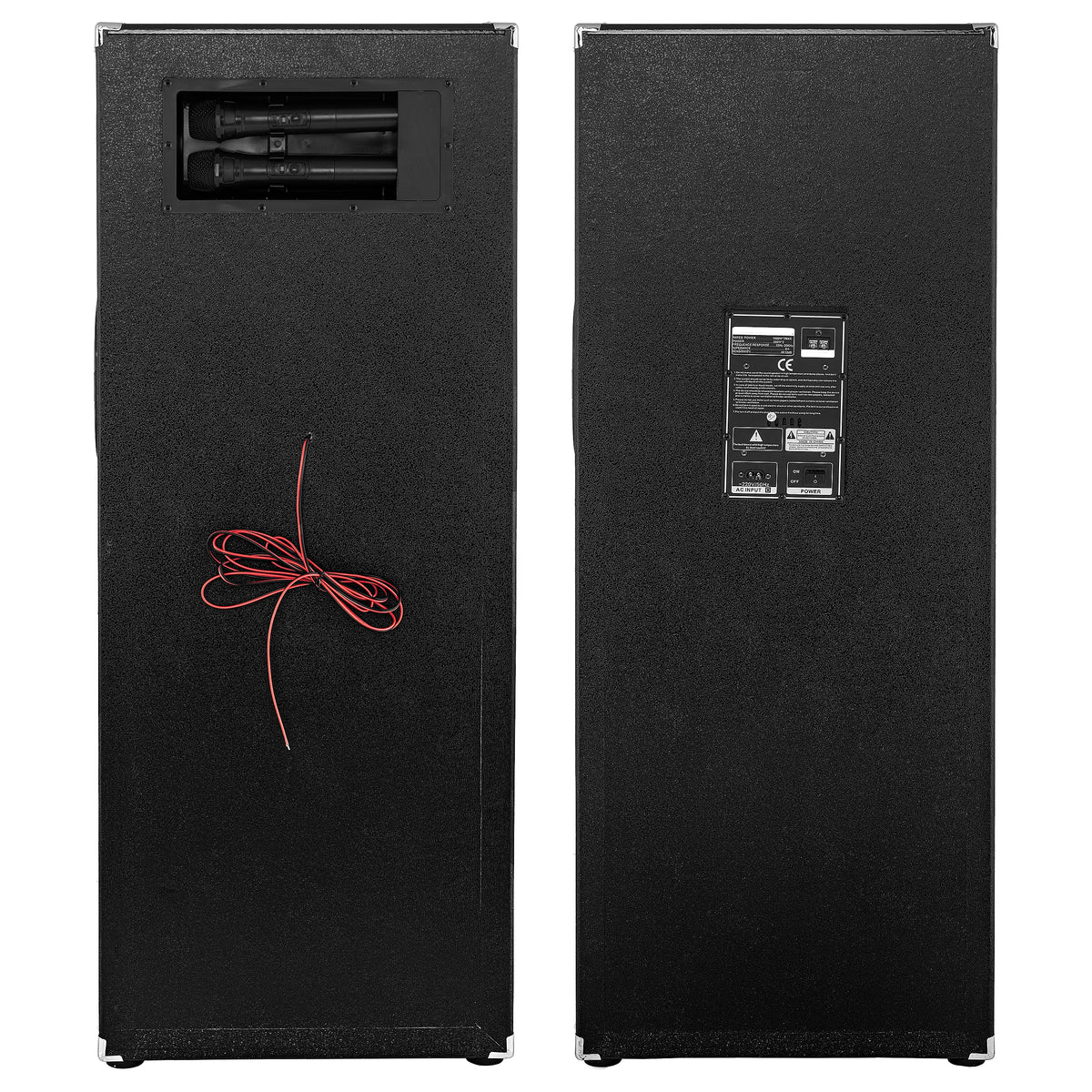 Set Boxe Active Profesionale cu Equalizer Graphic 5 benzi, Mixer incorporat, Microfoane Wireless și Conectivitate Bluetooth