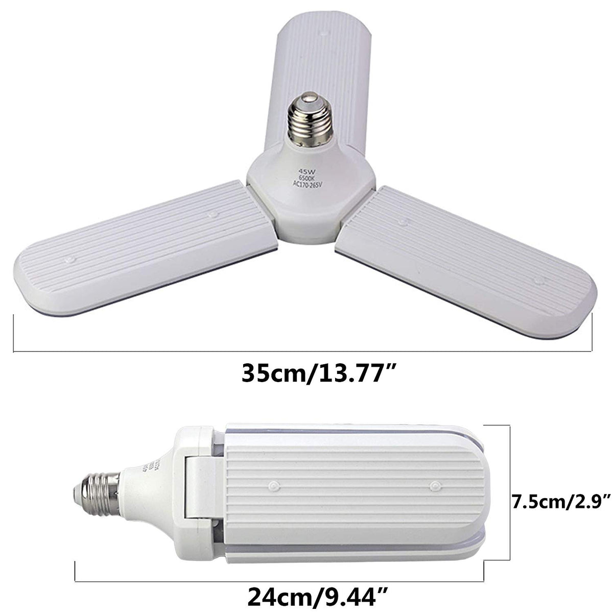 Pachet Promotional ! 1+1 Bec LED Triplu 30W 
