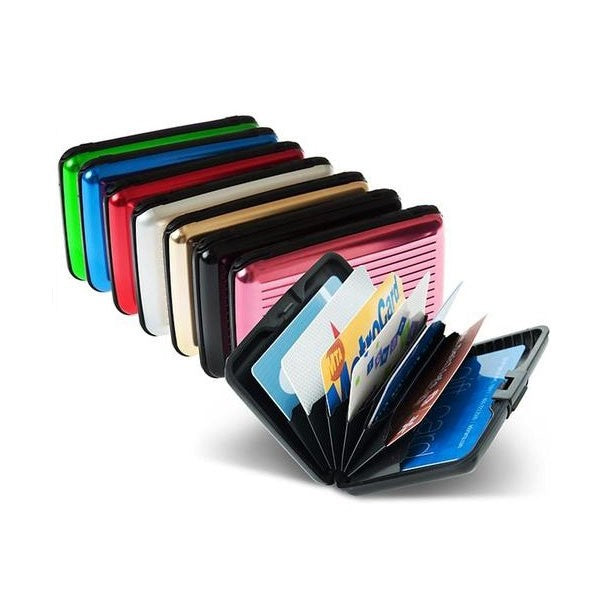 Portofel cu protectie pentru carduri RFID