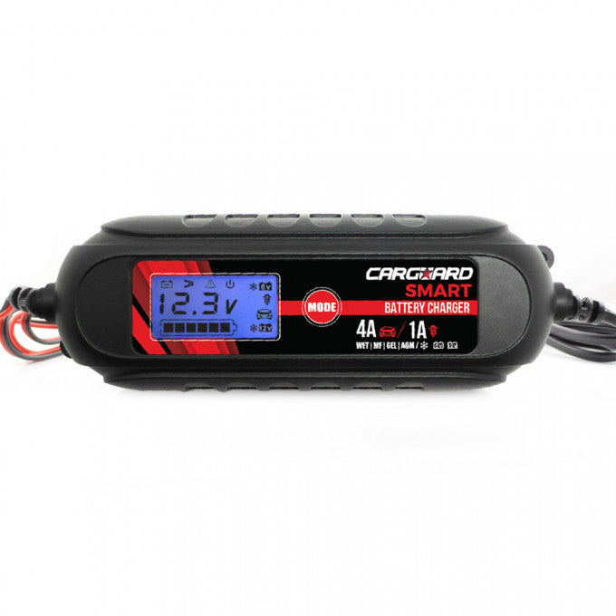 Redresor auto Smart 6-12V, Incarcare automata acumulator in 10 trepte, Afisaj LCD