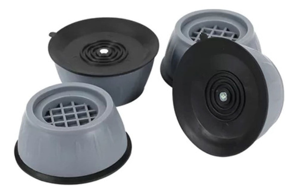 Set 4 picioruse anti-zgomot si antiderapante pentru masina de spalat 