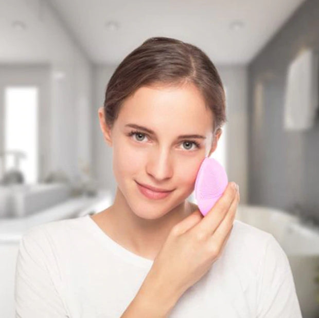 Pachet Promotional ! 1+1 Dispozitiv de curatare faciala, FORCLEAN,8000 oscilatii/minut, 8 trepte de viteza