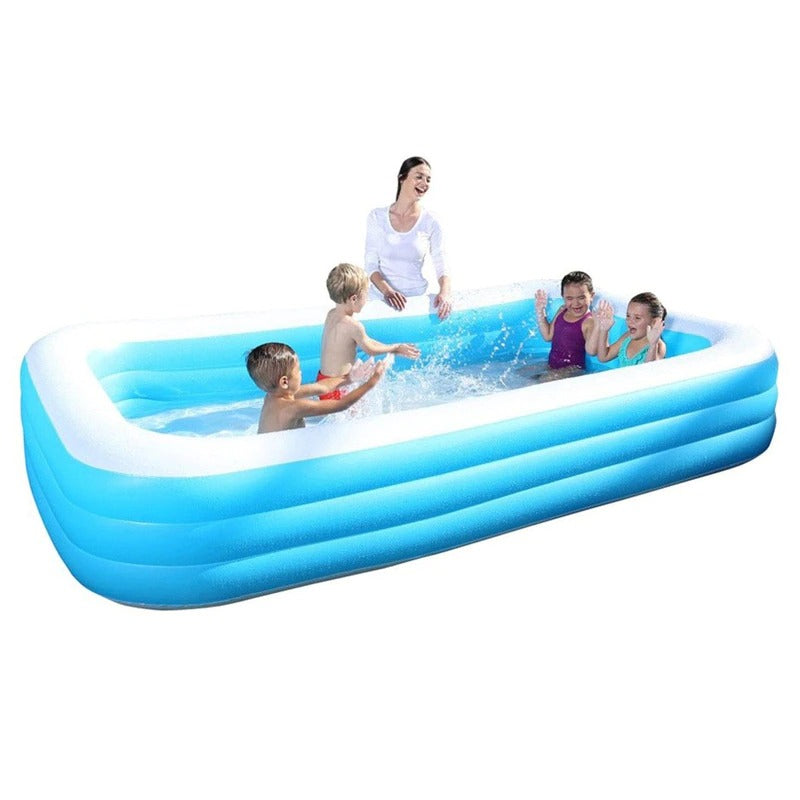 PISCINA GONFLABILA, DREPTUNGHIULARA, 201 X 150 X 51 CM, 450 L