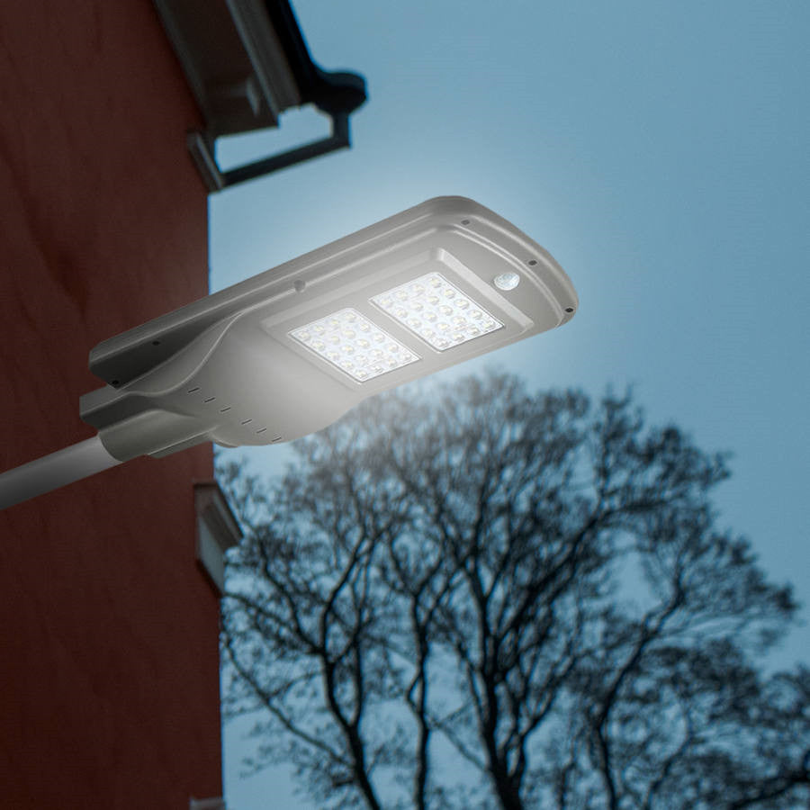 Lampa cu panou solar , senzor de miscare si comutator de noapte,120W