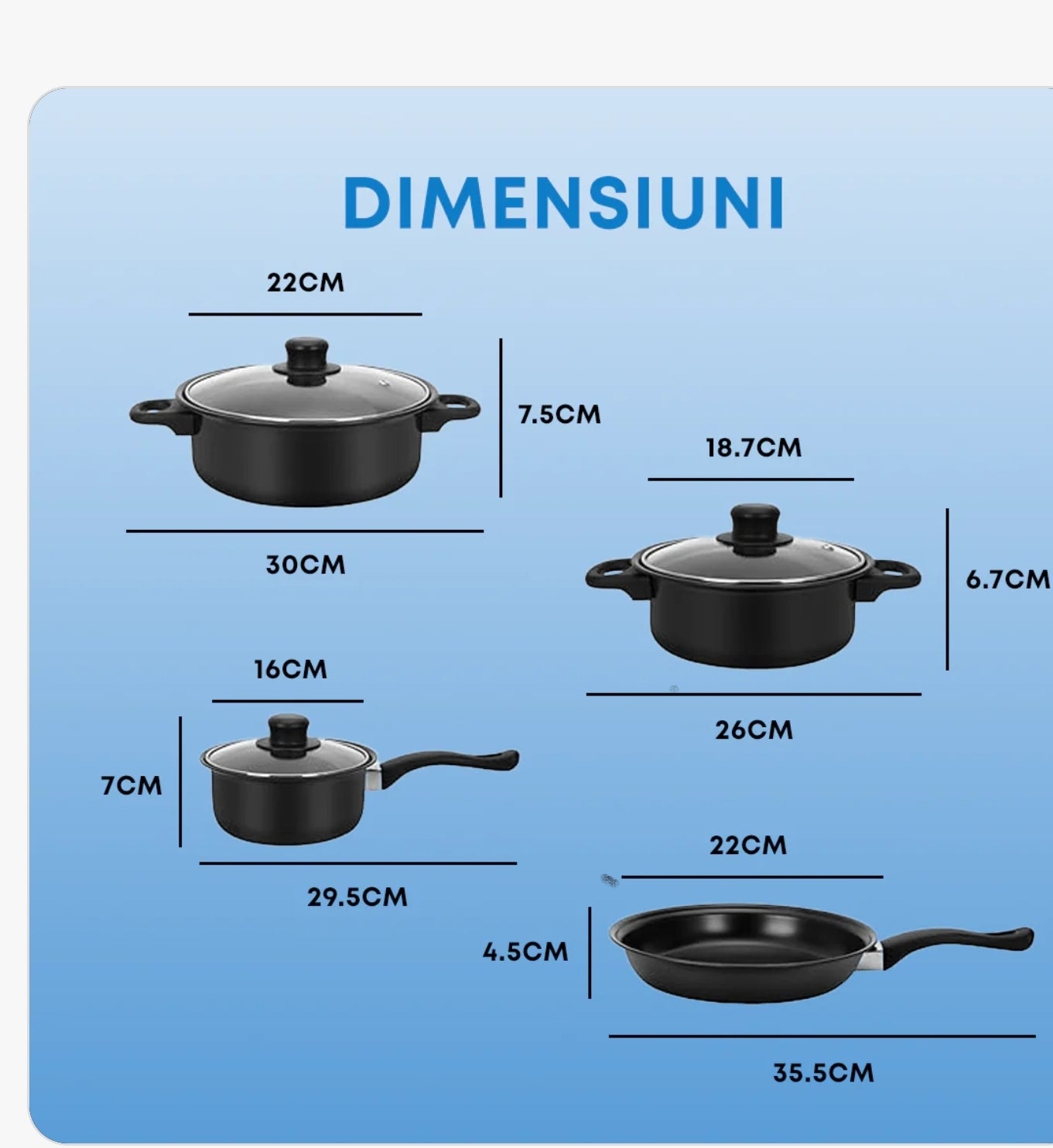 SET Oale pentru gatit si accesorii+SPATULE gatit
