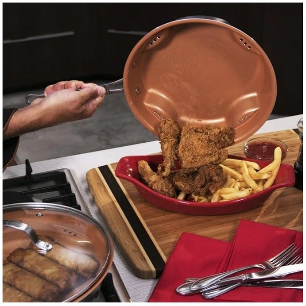 Tigaie Air Fry Ceramica , 28cm