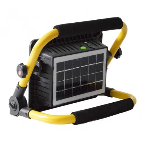 Proiector 50W Portabil LED COB cu incarcare solara 