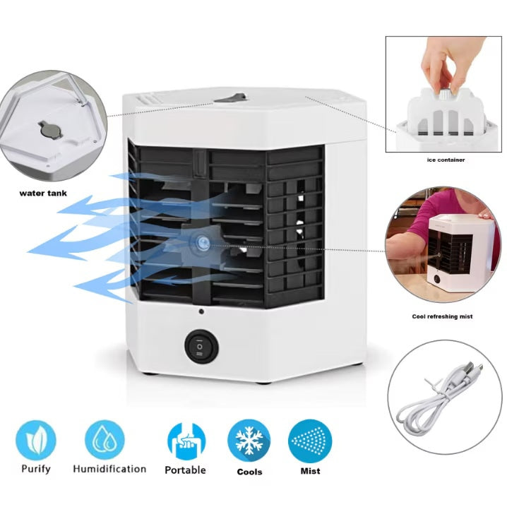 Ventilator de aer portabil Artic Air Cooler cu 3 functii 