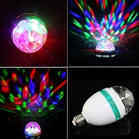 Pachet Promotional ! 1+1 Bec Disco LED RGB