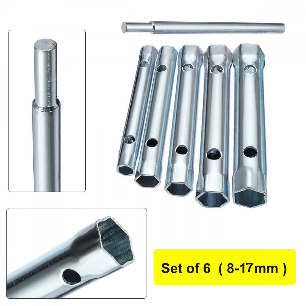 Set 6 chei tubulare cu levier pentru demontare bujii