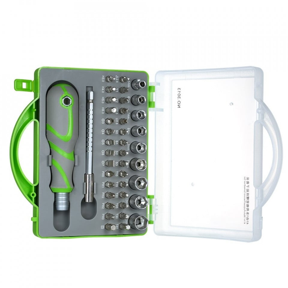 Set surubelnita magnetica cu 41 piese