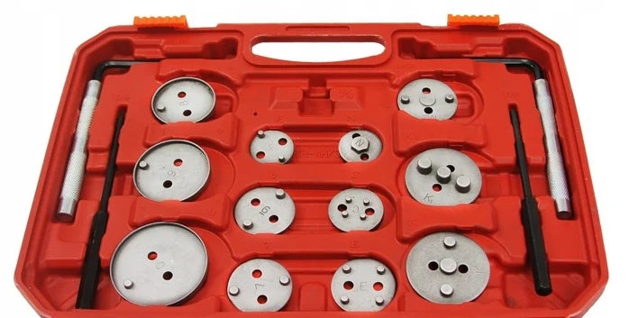 Set trusa presa piston etrier frana 35 piese schimb placute frana impins pistoane