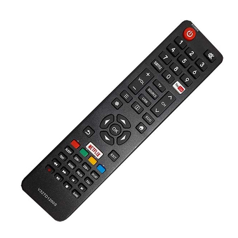 Telecomanda LCD Vortex, buton Netflix, Youtube