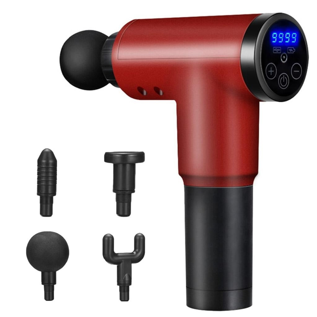 Aparat Pentru Masaj Profesional, Tip Pistol, Pentru Gat, Spate, Maini, Picioare, Anti Celulita, Motor Silentios, 3300 Rotatii / min