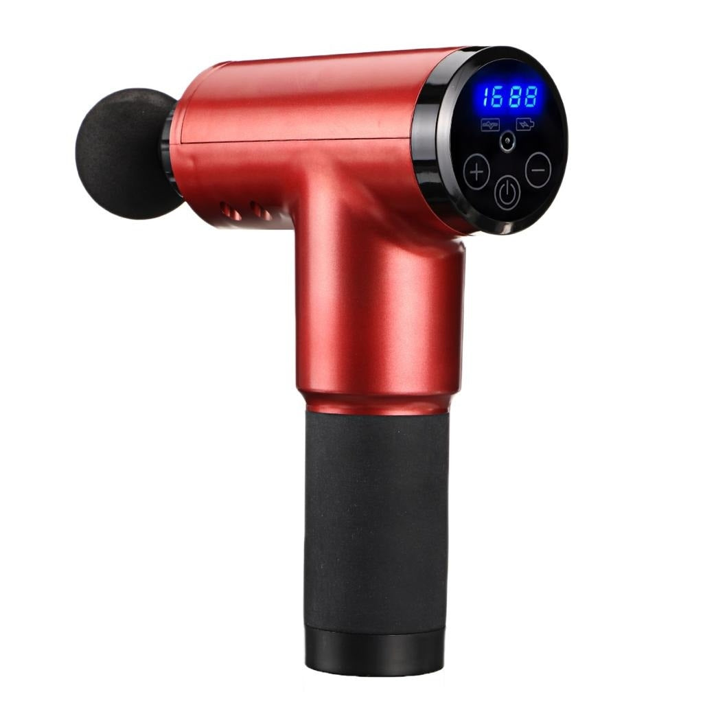 Aparat Pentru Masaj Profesional, Tip Pistol, Pentru Gat, Spate, Maini, Picioare, Anti Celulita, Motor Silentios, 3300 Rotatii / min